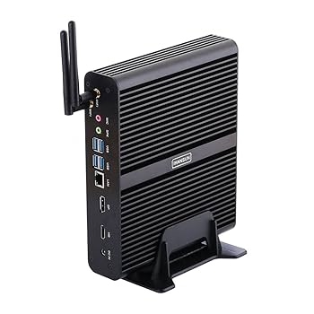 Amazon.co.jp: 4K Fanless Mini PC, Desktop Computer, Server